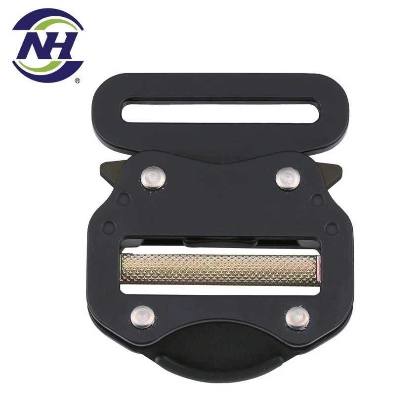 Safety adjustable side quick release buckles rose