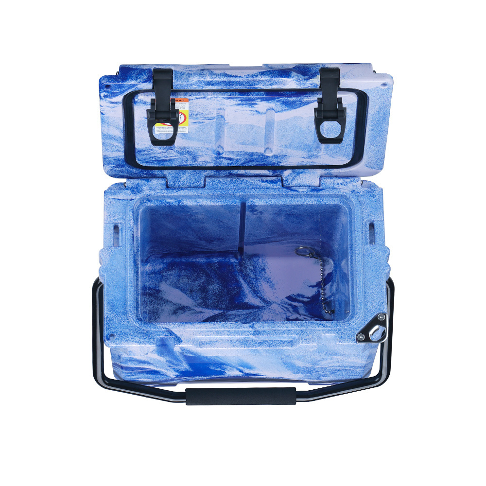 12QT High Efficiency Portable LLDEP PU Outdoor Rotomolded Camping Parties Cooler Box With Lock