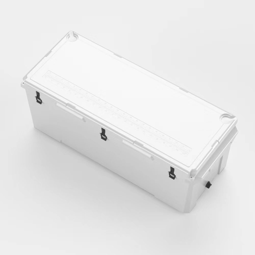 Customized 240L long Time Insulation Large Size Fishing Ice Cooler Box Rotomolded Chilly Bin For Ice