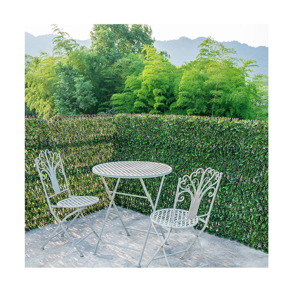 SLB-021 Artificial Ivy Leaf Green Wall Hedge Flexible Screen Fence Privacy for Garden Outdoor Decor