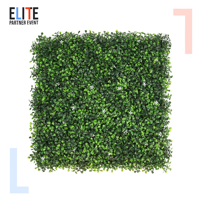 P4 Garden Supplies Decoration Indoor Outdoor Faux Plastic Grass Greenery Panel Artificial Plant Wall