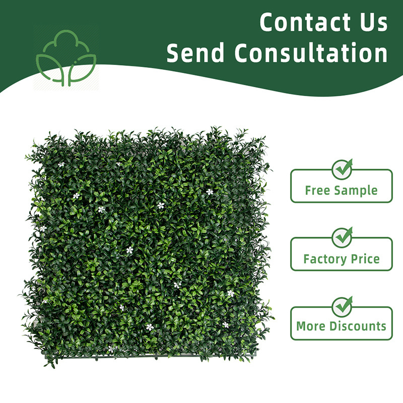 p3-4 Gardening Fence Plant Wall Panel Hedge Green Leaf Fence Artificial Grass Green Wall Backdrop