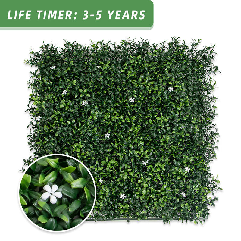 p3-4 Gardening Fence Plant Wall Panel Hedge Green Leaf Fence Artificial Grass Green Wall Backdrop