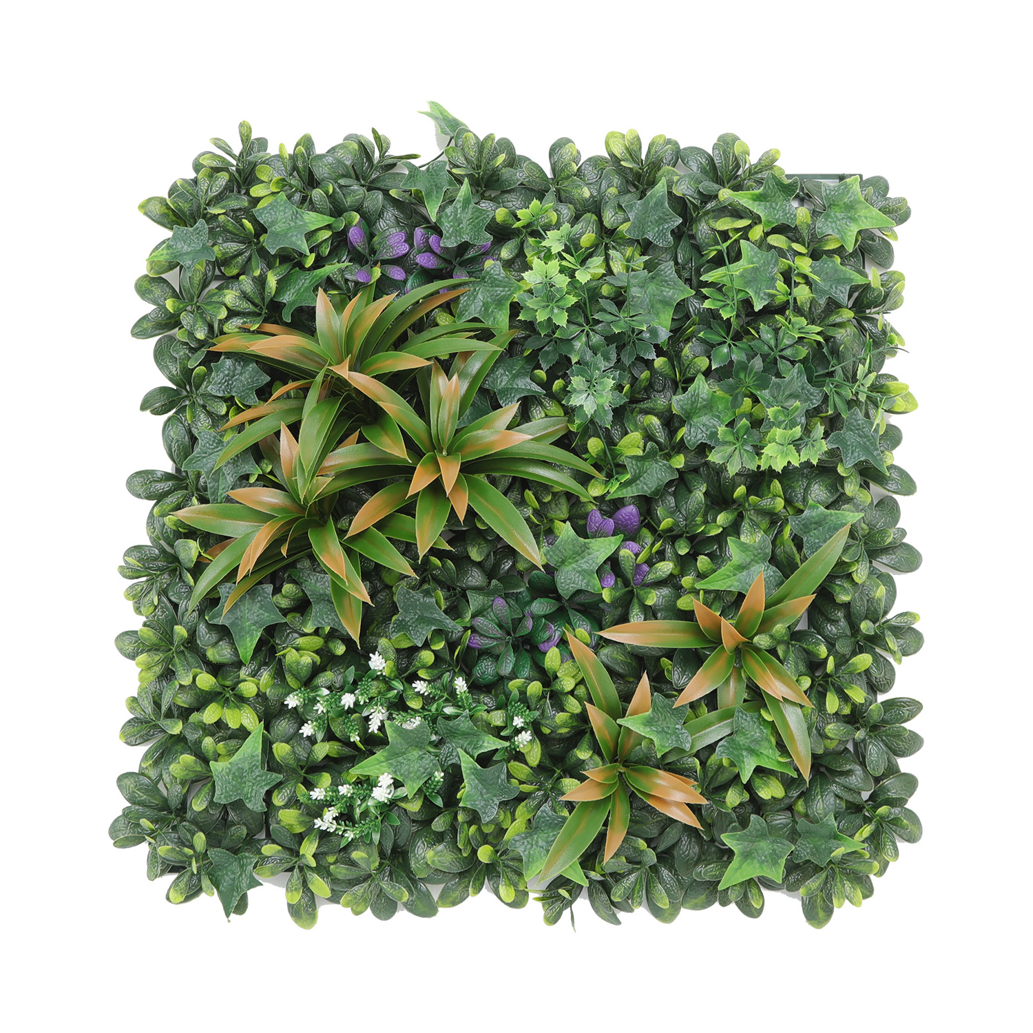 P192 Anti-UV Plastic Boxwood Panels Hedge Backdrop Panels Artificial Plant Grass Wall for indoor