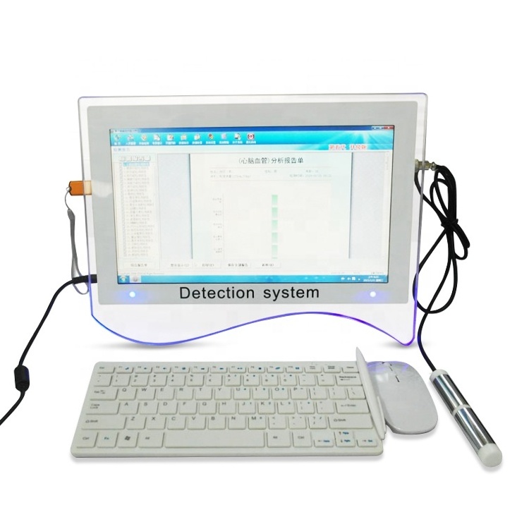 Hot Selling Touch Screen Quantum Body Health Analyzer Machine/Analyser device