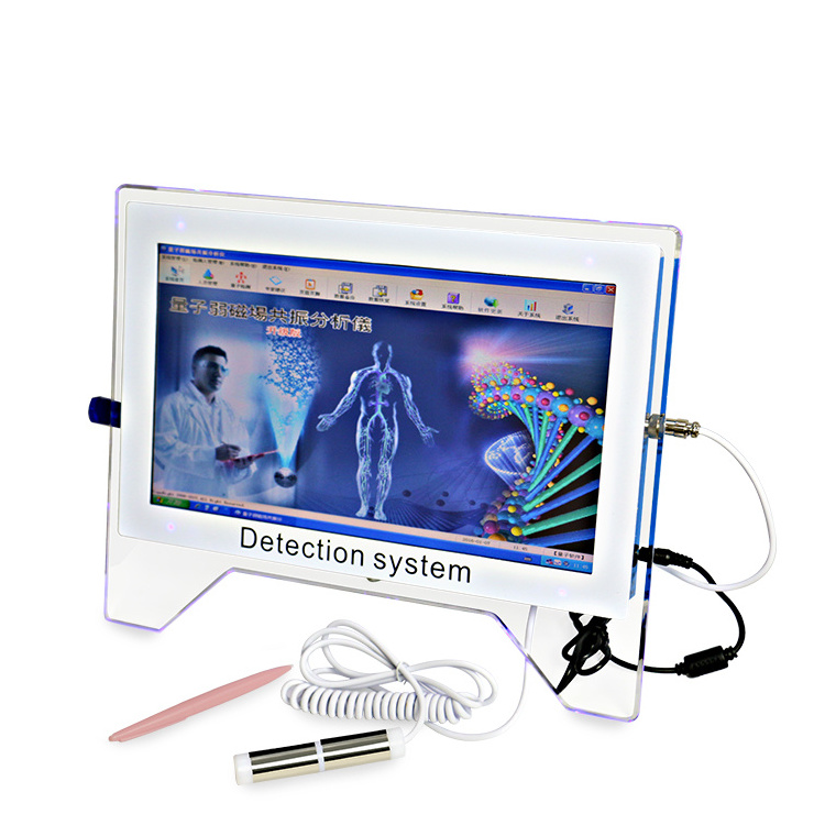 Hot Selling Touch Screen Quantum Body Health Analyzer Machine/Analyser device