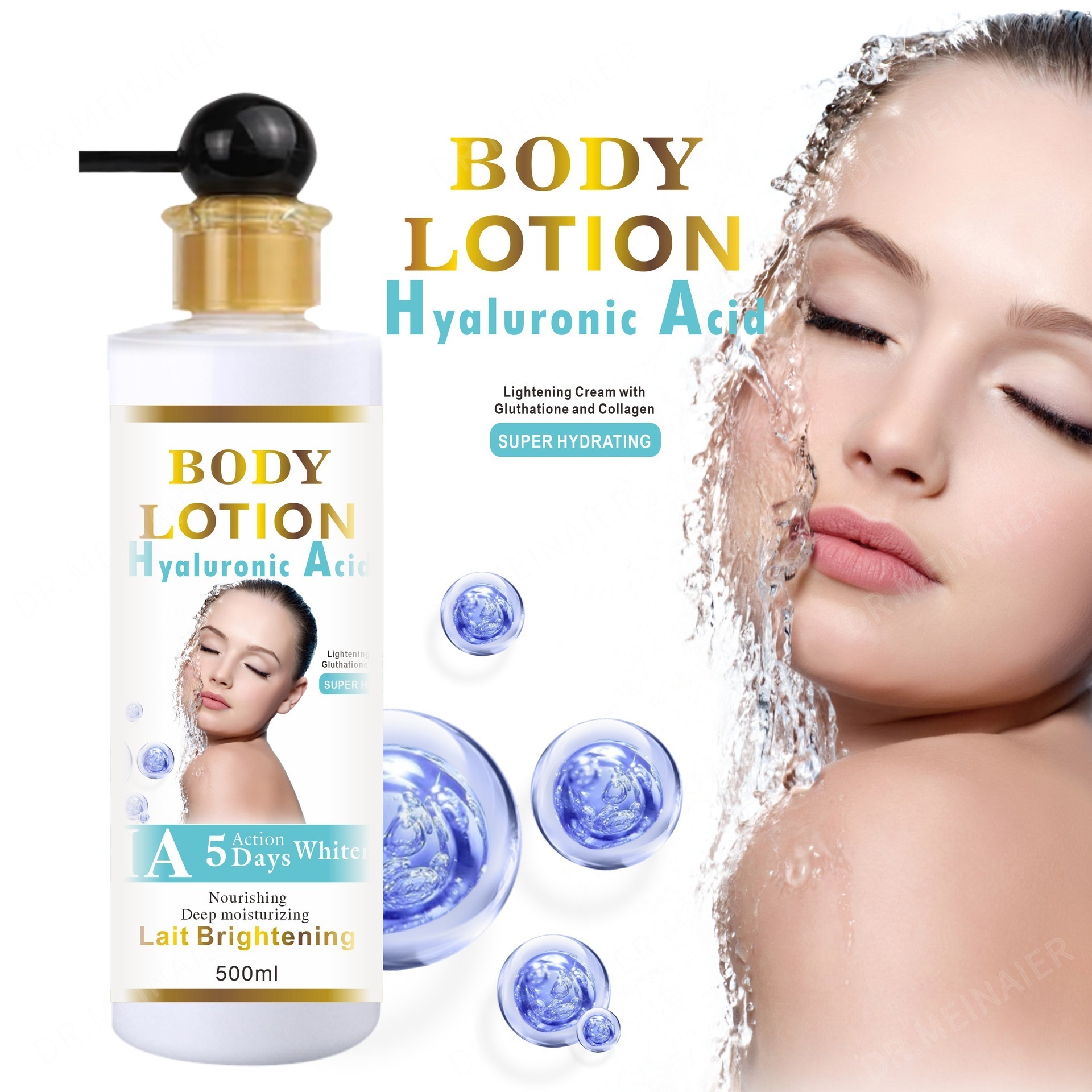 Collagen vitamin c carotone nicotinmide gluta max glutathione gluta c body lotion for natural skin