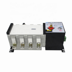 400V Dual power automatic transfer switch 250A 4P PC Isolated type 200 amp automatic transfer switch