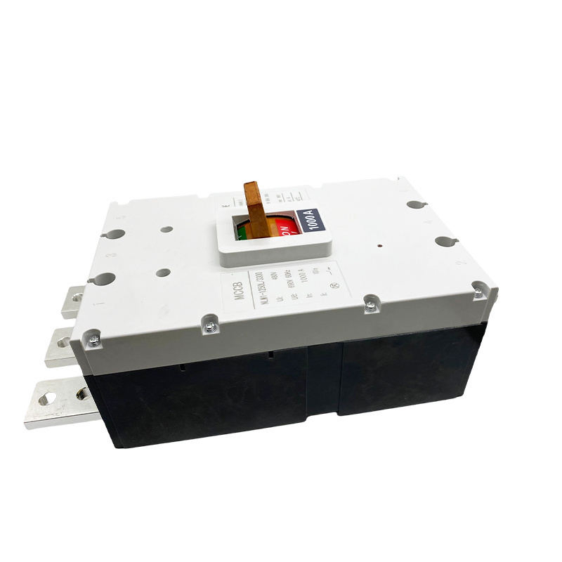 MCCB Three phase 1250A air switch NLM1-1250/3300 high current molded case circuit breaker 1250A1000A 1600A AC circuit breaker