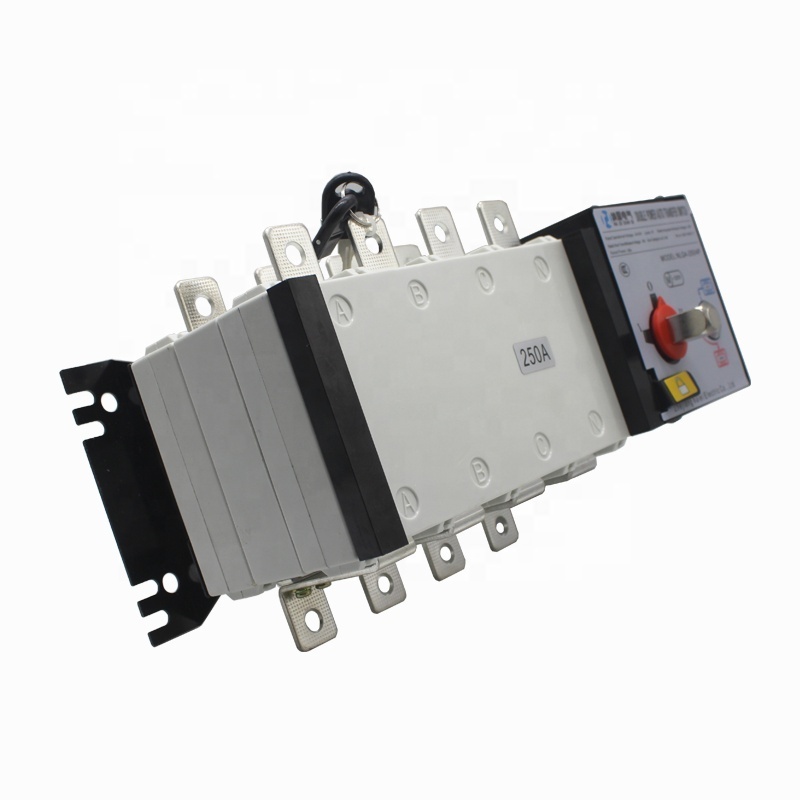 400V Dual power automatic transfer switch 250A 4P PC Isolated type 200 amp automatic transfer switch