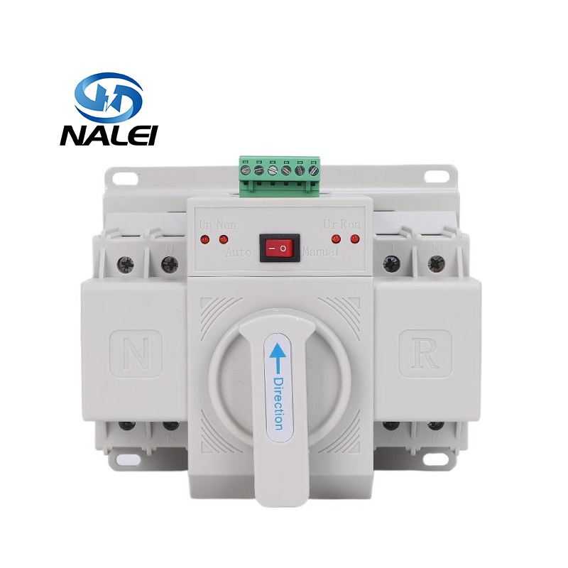 ATS switch automatic transfer 2Pole 16A 20A 32A 40A 63A ATS Automatic Dual Power Changeover Switch for Diesel Generator