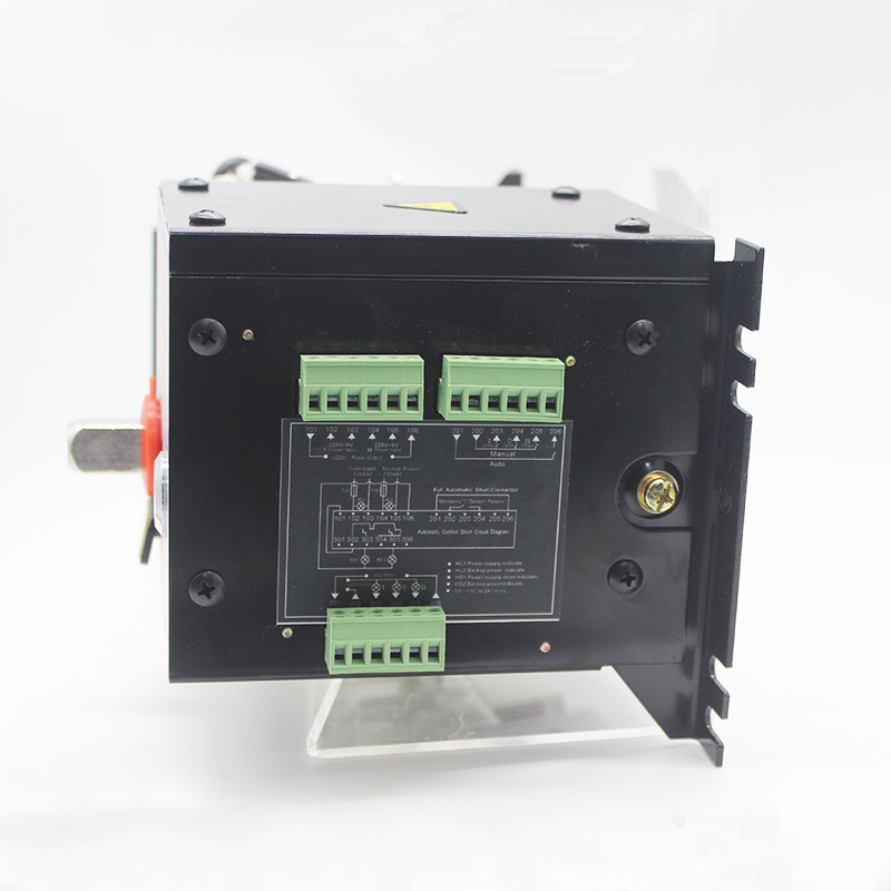 160A ATS 4P 3 Phase Automatic Transfer Switch for Generator 63A PC Class Home Use 160A 4 Pole Automatic Changeover Switch