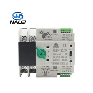 ATS controller switch for generator 63a 100a 50 amp changeover switch automatic transfer switch ats for solar inverter