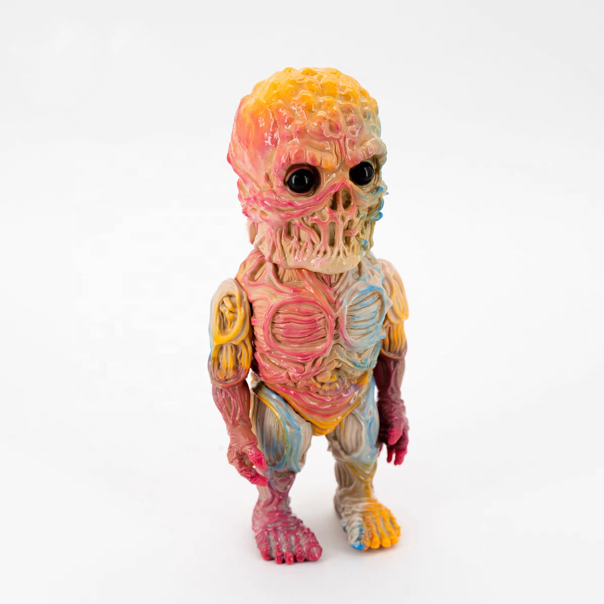 Customized/Designed Sofubi Soft Adhesive Skeleton Monster Toy