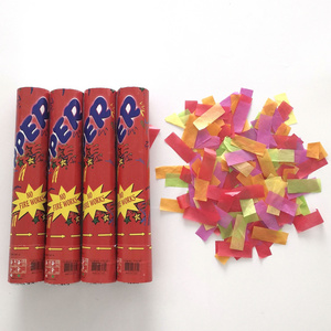 Customized Biodegradable Paper Confetti Handheld Launcher Wedding Birthday Party Popper Confetti Cannon