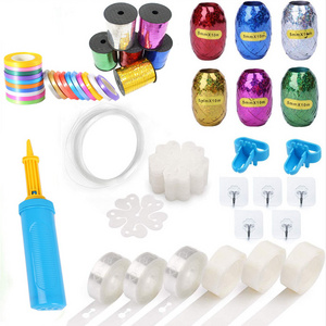 Balloon accessories / Ballon Arch Chain / Stand / Ribbon / Dot Glue / Air Pump