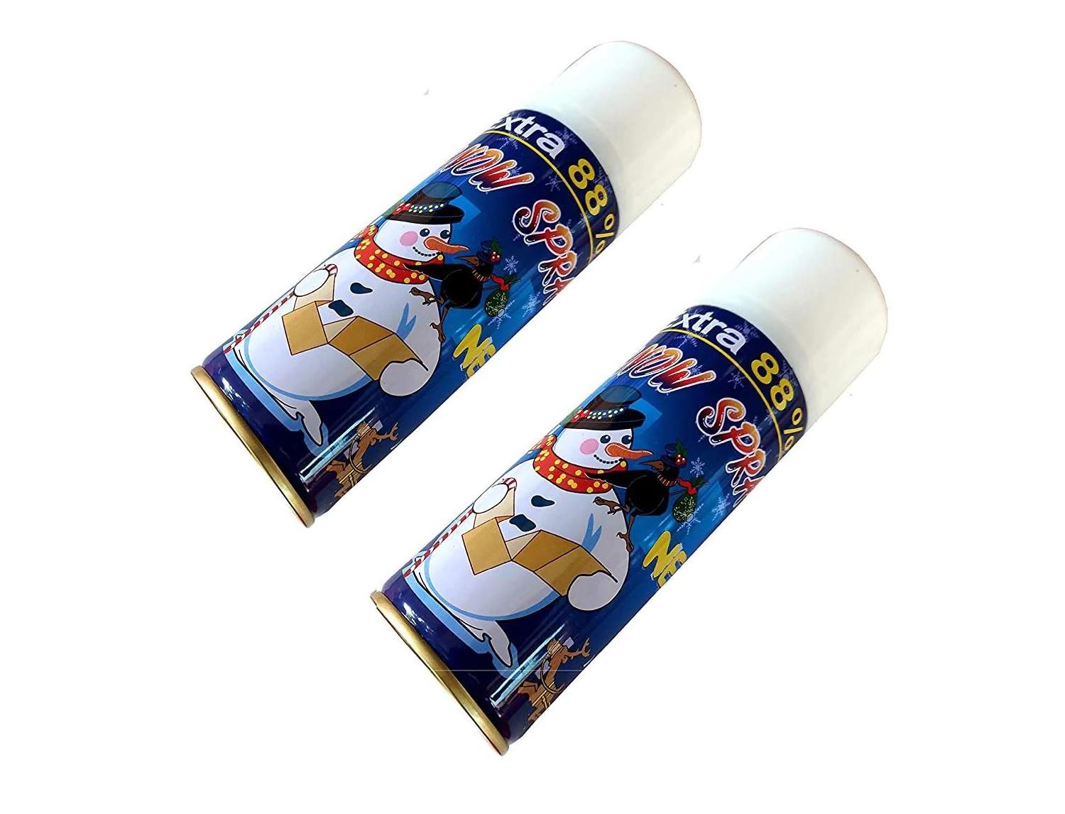 Christmas Tree Decoration Personalized Flameproof Fake Snow Foam Flying Joker Snow Party Spray