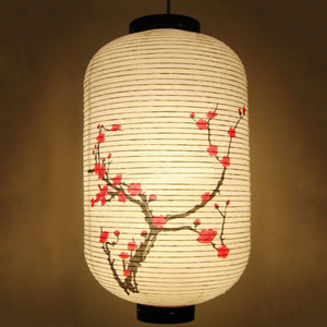 New Arrival Product Type Cherry Blossom Japanese Paper Lanterns Hanging