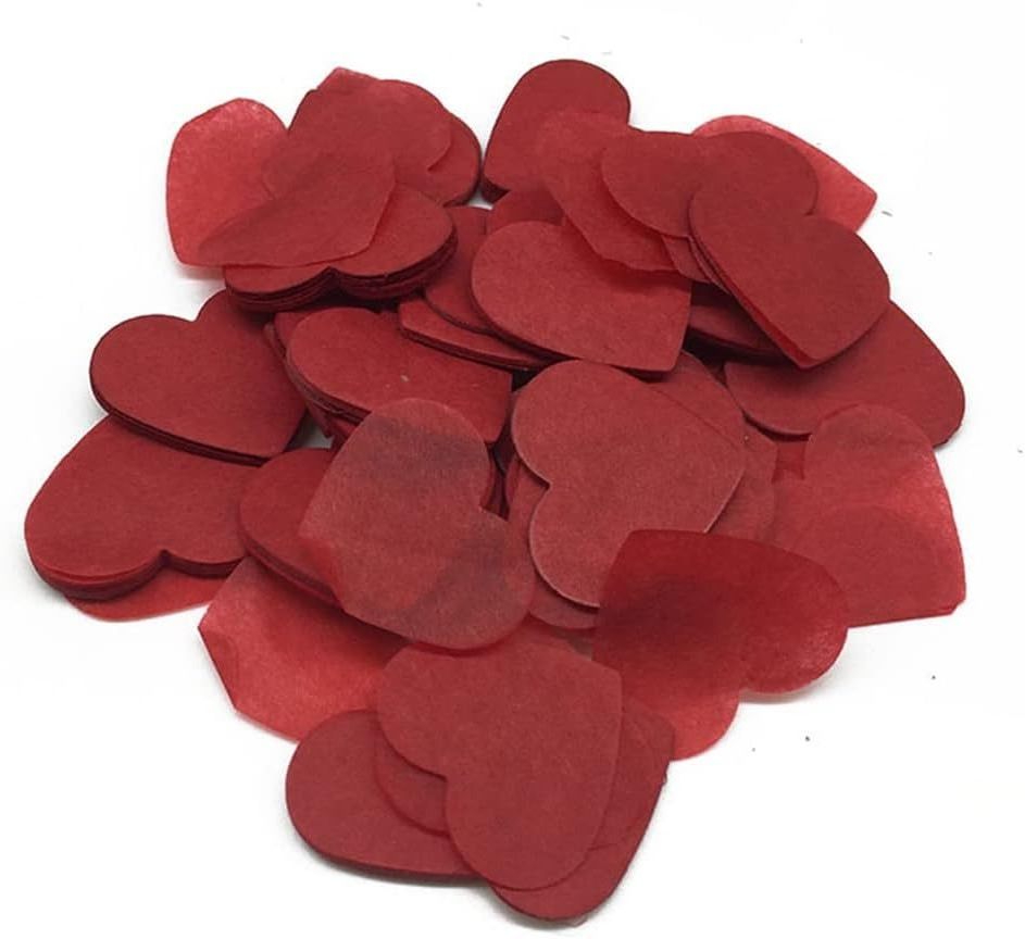 Confetti Biodegradable Personalized Handheld Paper Heart Confetti  for Romantic Wedding Valentine's Day Party Decoration