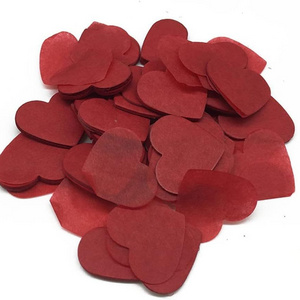 Confetti Biodegradable Personalized Handheld Paper Heart Confetti  for Romantic Wedding Valentine's Day Party Decoration