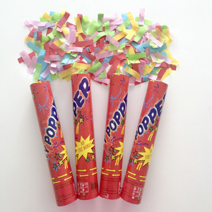 New Design Biodegradable Confetti Popper Paper Confetti Cannon Party Popper Compressed Air Party Favors Party Supplies