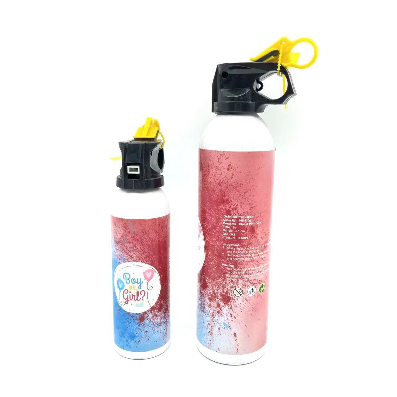 Custom Holy Powder Color Blaster Machine Powder Smoke Spray Gender Reveal Fire Extinguisher