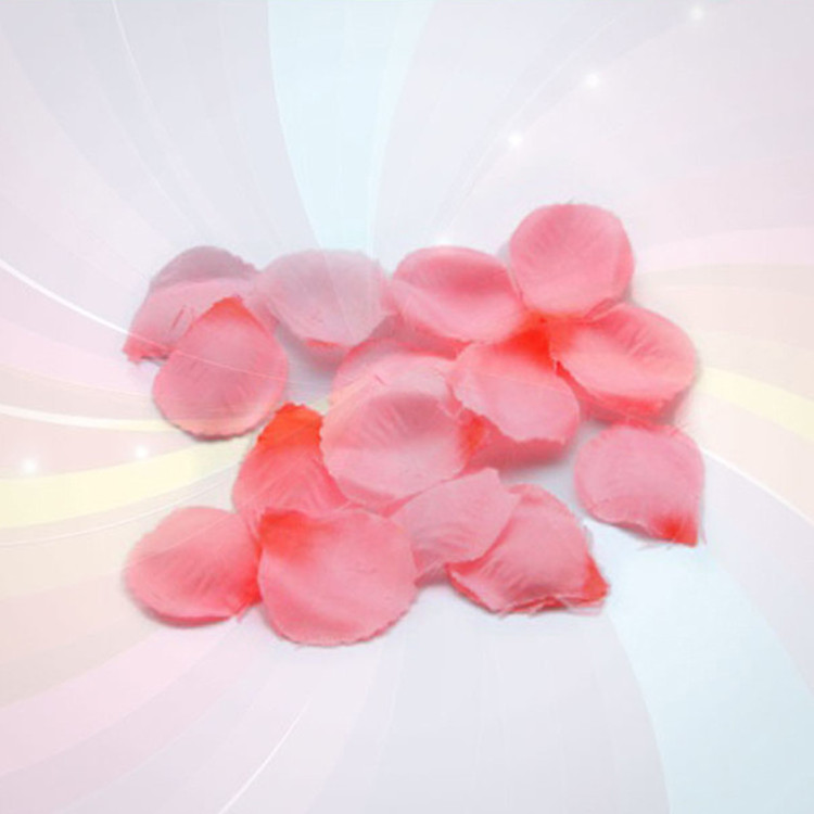 Red Silk Petals Artificial Flowers Confetti Petal Confetti Biodegradable for Romantic Night Party Wedding Valentine's Day