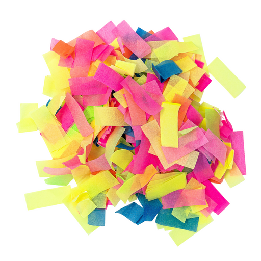 Eco Friendly 50*20 mm Fireproof Rectangle Gender Reveal Paper Confetti handheld for Party Supplies and Decoration