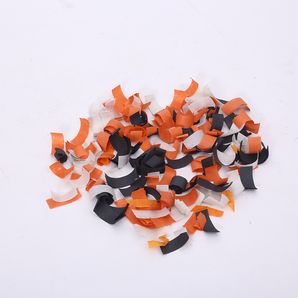 New Design Biodegradable Party Supplies Paper Halloween Confetti Party Popper Confetti Cannon for Halloween Festival