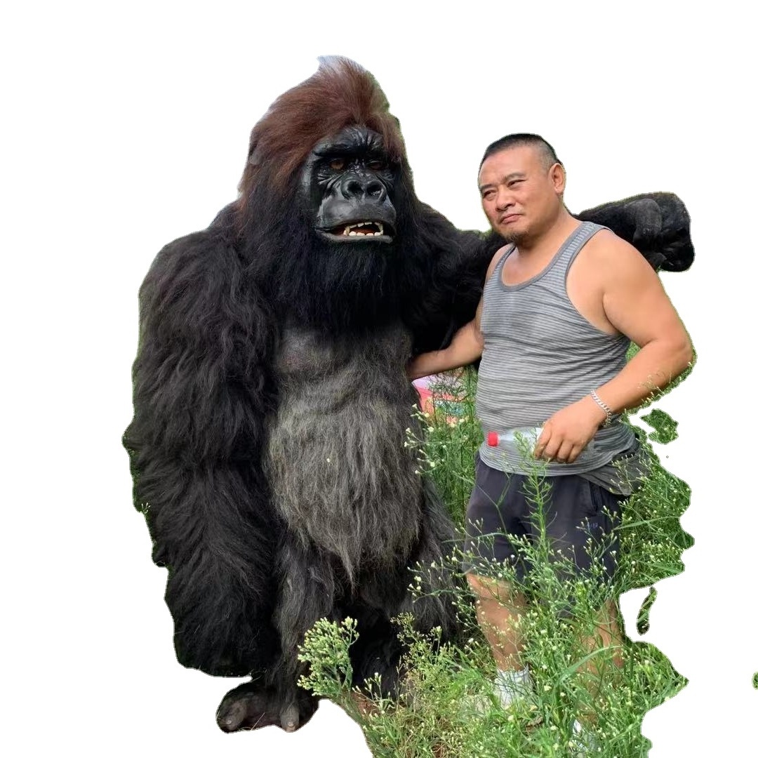 Chubby Gorilla Costume New Arrive Realistic Cosplay Gorilla New Technical Material Handmade Suits Show Party DJ Shows