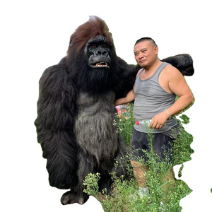 Chubby Gorilla Costume New Arrive Realistic Cosplay Gorilla New Technical Material Handmade Suits Show Party DJ Shows