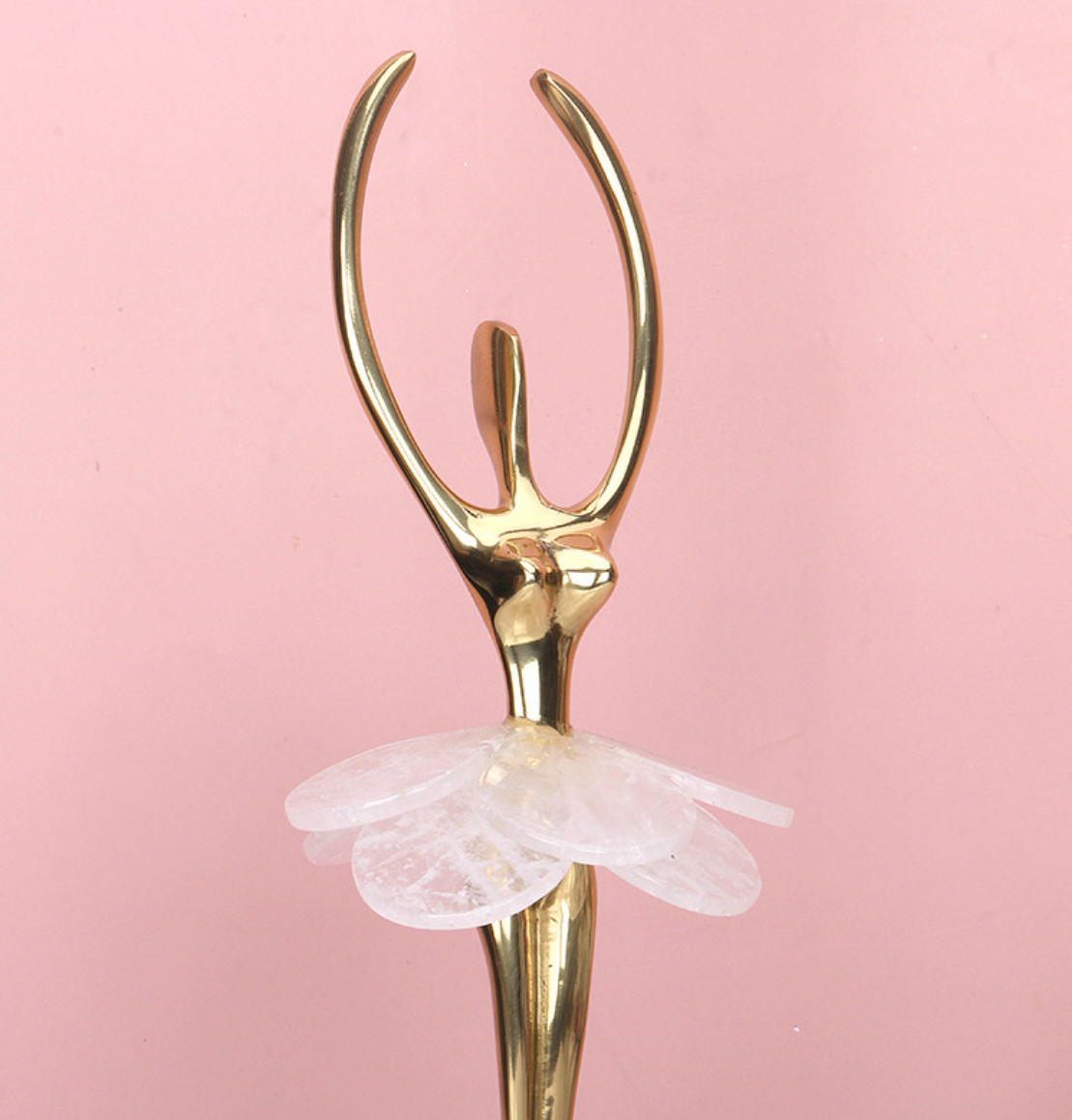 Resin Branch Office Statues Decor Home Ornament New Design Decor Decoration Desktop Crystal Ballerina Sculpture Girl Ballet