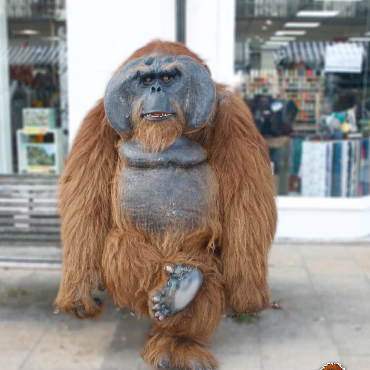 Guangzhou Namchi Factory Price Human Operation Chimpanzee Costumes Robotic Realistic Chimpanzee Costume For Sale