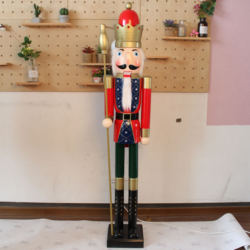 Nutcracker Decoration Christmas Music Box Hot Sale Resin Christmas Tree Photo Frame Home Decoration Wedding Gift