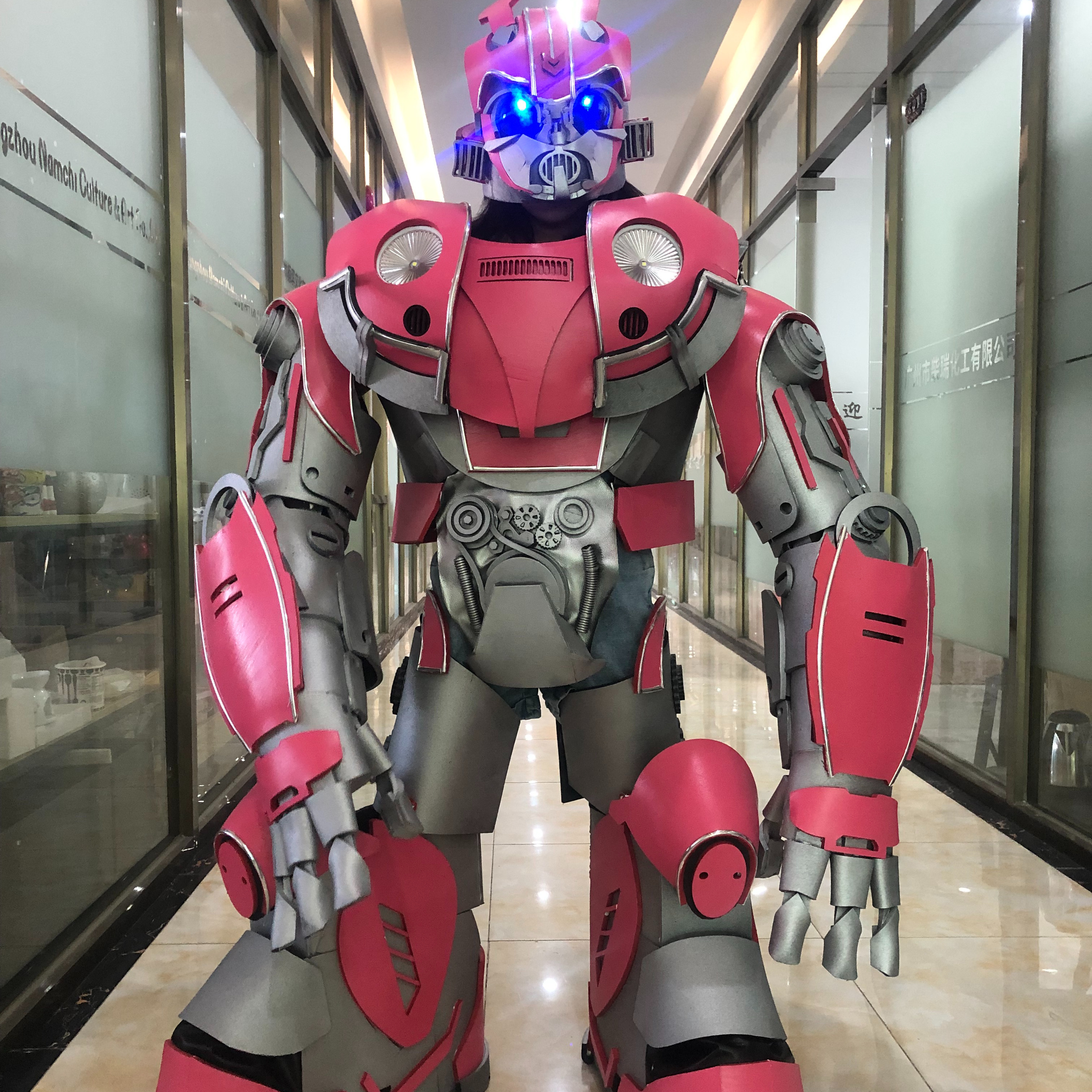 Transformers Costume Artificial Children Robot Costume Realistic Amusement Park Robot Costume For Kids