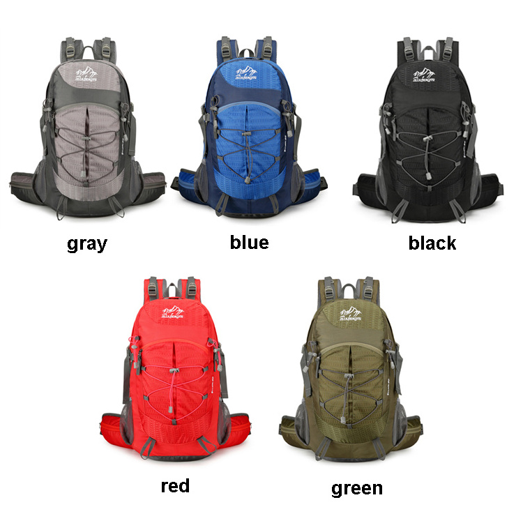 High quality wholesale fashion trekking rucksack travel sport cheap climbing bag hiking camping backpack