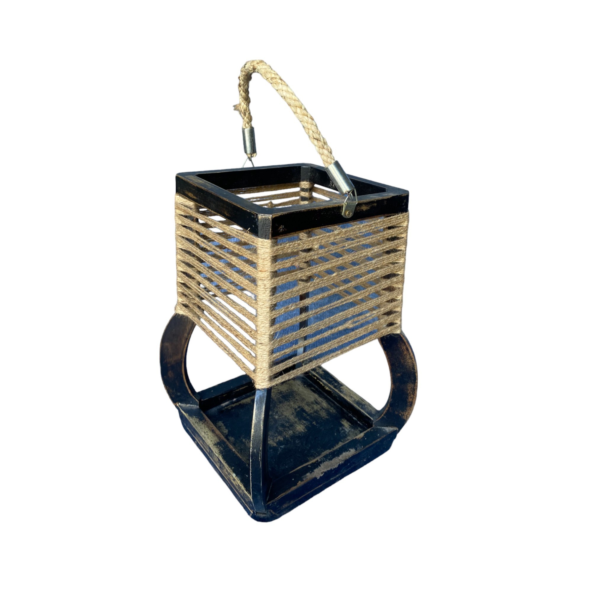 Wholesale Solar Garden Rattan Lantern Solar Powered Lamp Waterproof For Desk Garden Outdoor From Vietnam Manufacturer