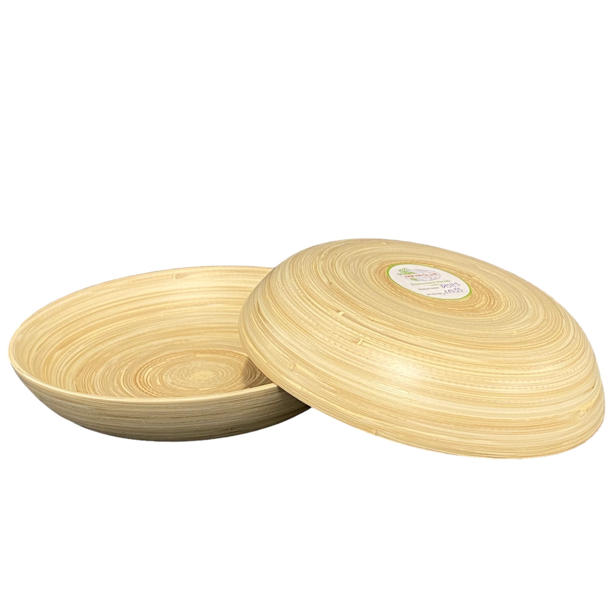 LOw MOQ Ecofriendly healthcare Organic hight quality Handmade  bamboo craft bowls safe for health Crafts Kitchenware