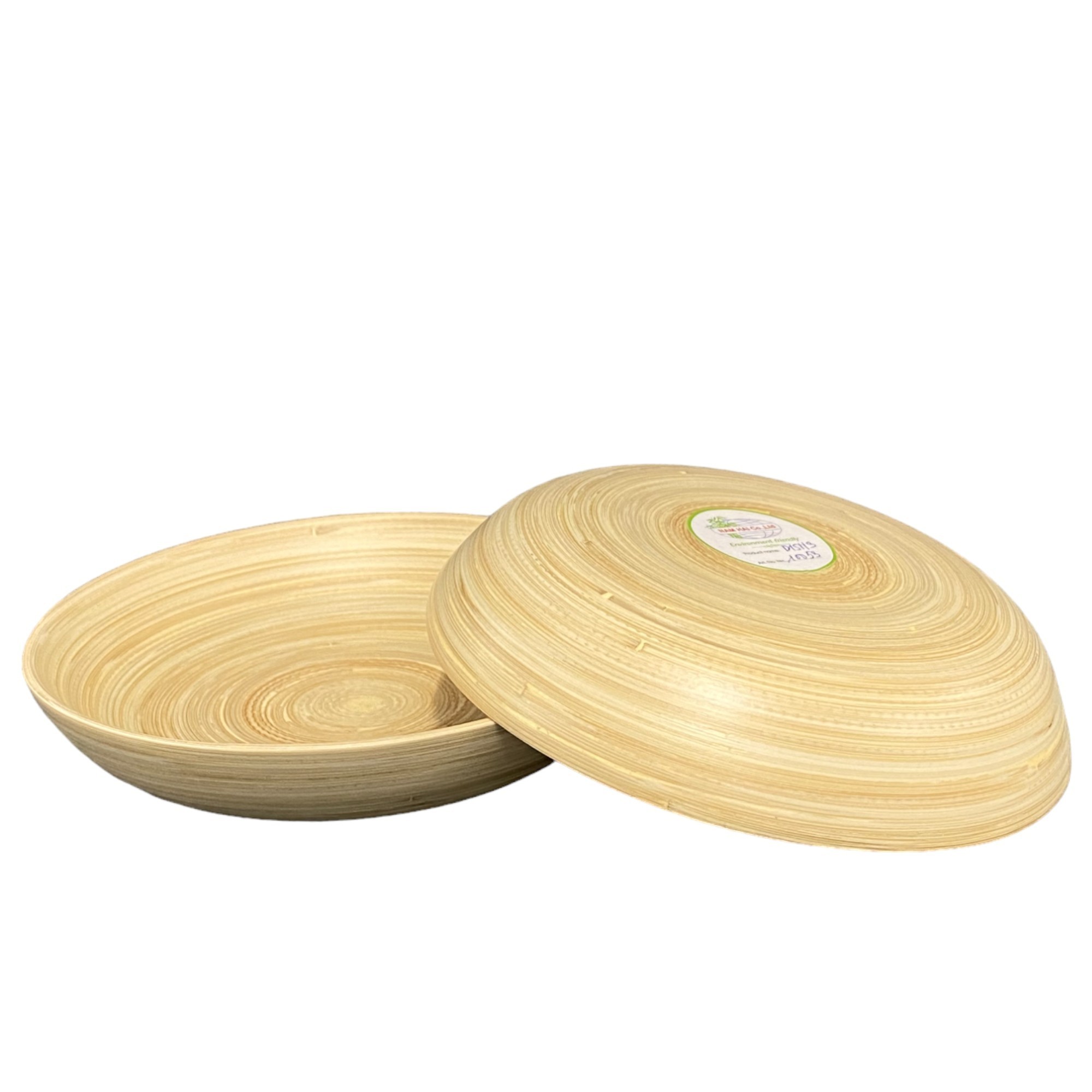 LOw MOQ Ecofriendly healthcare Organic hight quality Handmade  bamboo craft bowls safe for health Crafts Kitchenware