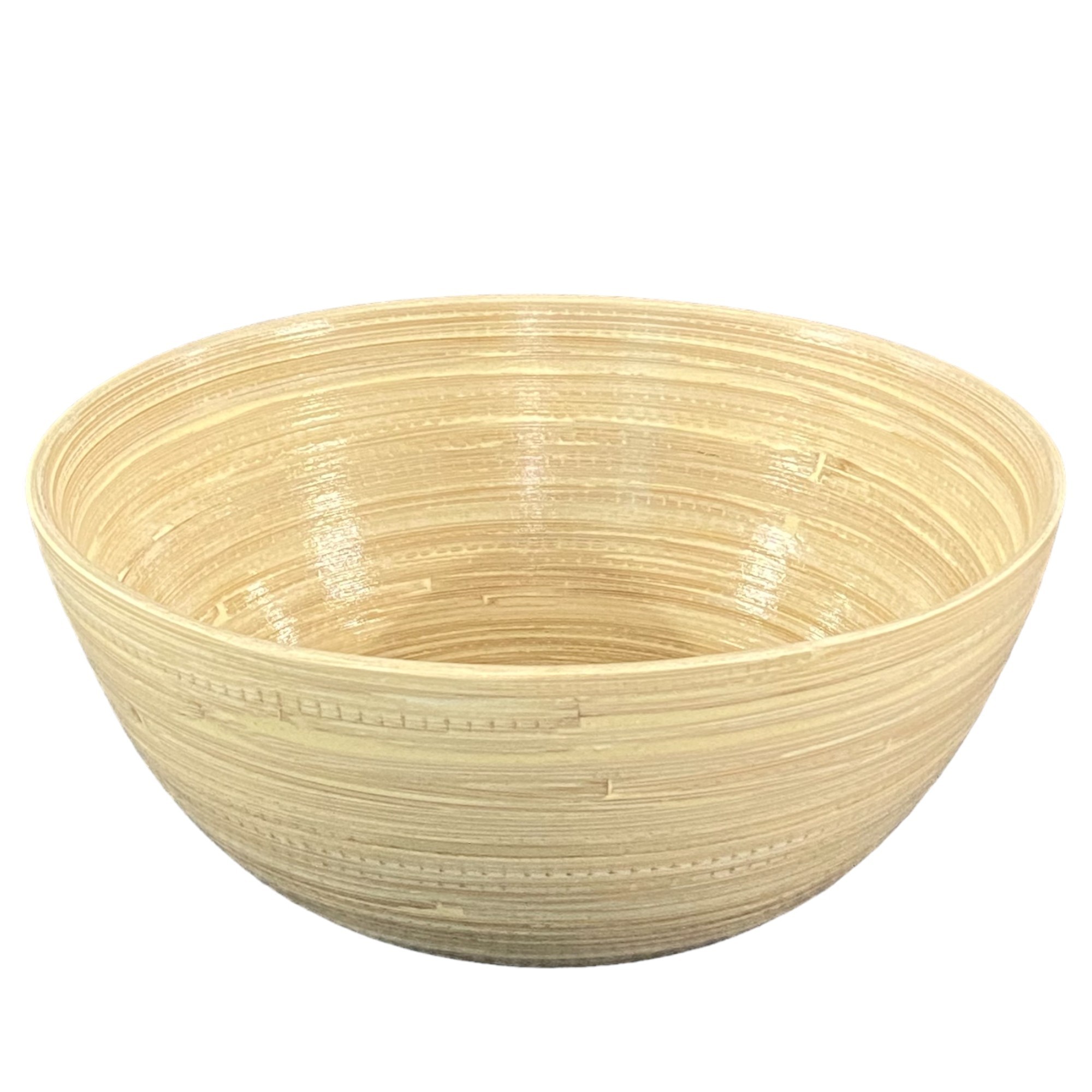 LOw MOQ Ecofriendly healthcare Organic hight quality Handmade  bamboo craft bowls safe for health Crafts Kitchenware