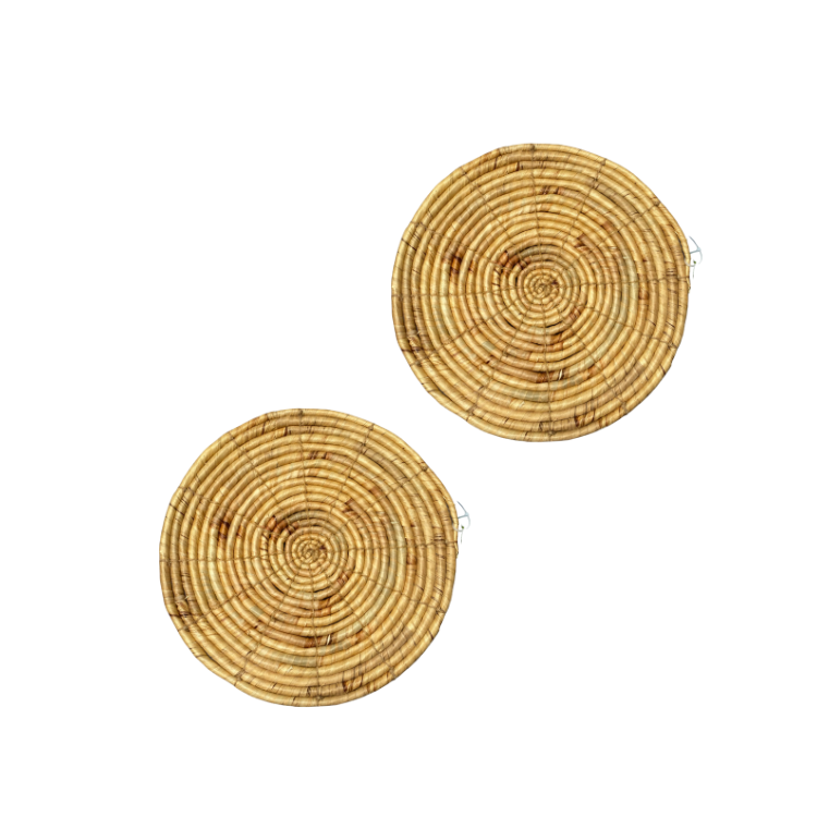 Seagrass Wrapped Wall High Quality Hanging Basket African Wall Basket Decor For Home Decoration Made In Vietnam Factory