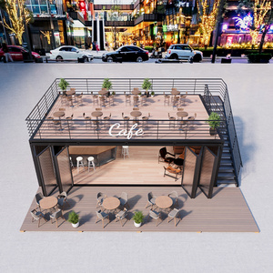 10FT Mini Pop-up Bar / Fast-food Restaurant / Convenience Store shipping container house bakery shop