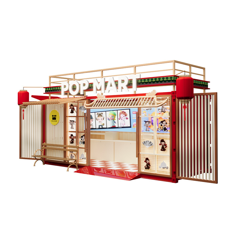 Manufactured custom shopping mall  food donut kiosk stands ideas pop up store display