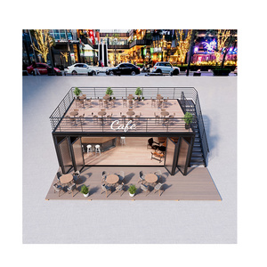 Outdoor Easily Assembled food pop up container drive bar and coffee shop cafe