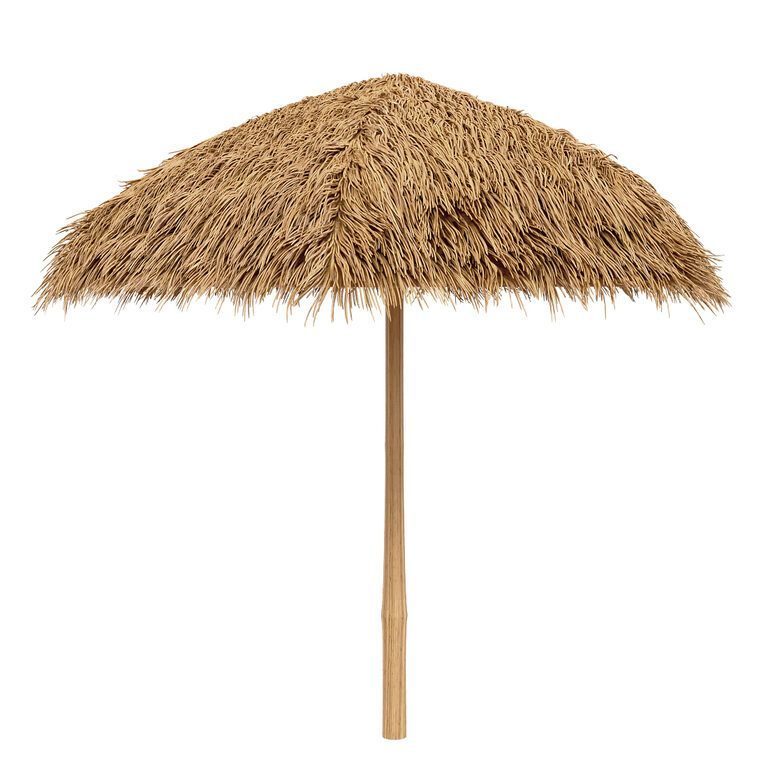 CHEAP THATCH SEAGRASS UMBRELLA COCONUT - NATURAL COLOR - UMBRELLA VIETNAMESE PRODUCTS FOR SALE.