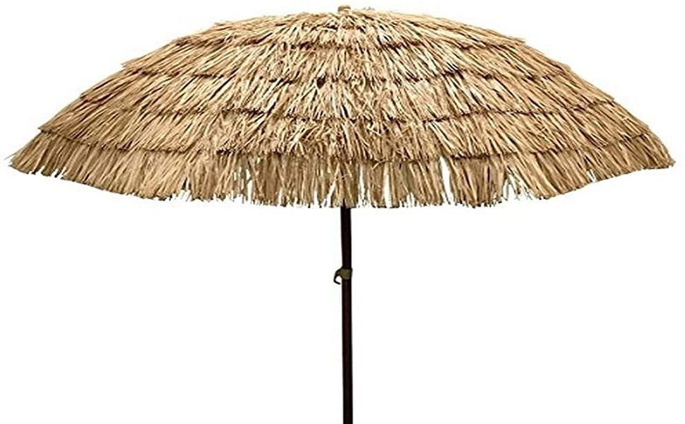 CHEAP THATCH SEAGRASS UMBRELLA COCONUT - NATURAL COLOR - UMBRELLA VIETNAMESE PRODUCTS FOR SALE.