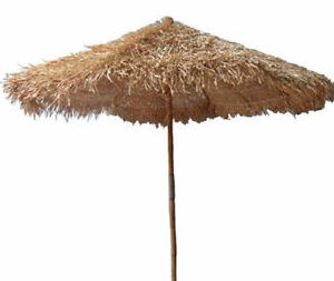 CHEAP THATCH SEAGRASS UMBRELLA COCONUT - NATURAL COLOR - UMBRELLA VIETNAMESE PRODUCTS FOR SALE.