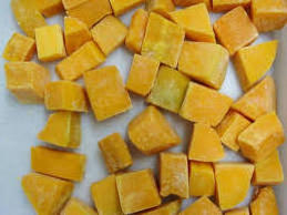 VIET NAM PRODUCT - IQF Pumpkin Chunks -- from VIETNAM | HGH QUALITY | BEST PRICE | Natural sweet (wholesale)