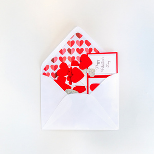 Good Price and Lovely Elegant Envelope Heat Transfer Print Bulk Pop Up Love Greeting Cards Vietnam - WHOLESALE 3D CARD