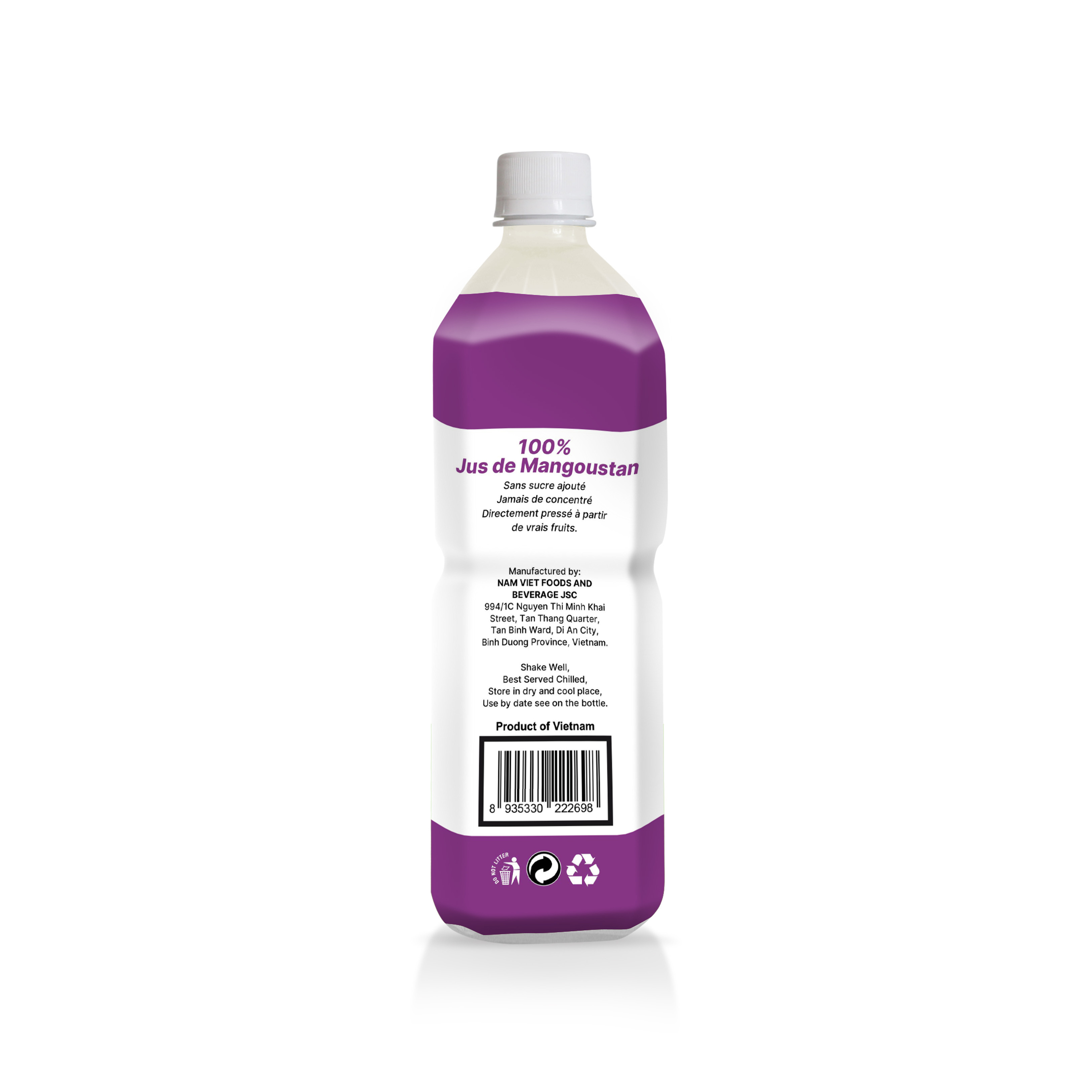 33.8 Fl Oz 100% Mangosteen Juice Made No Sugar Added Free Sample, Private Label, Wholesale Suppliers OEM, ODM